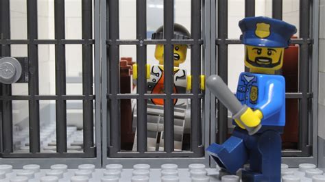 Lego Prison Break Stop Motion Animation Youtube