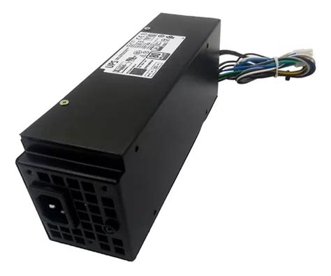 Fonte Compatível Dell Vostro 3681 Sff 240w 6 4 Pinos Nova Cor Preta