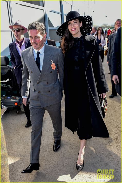 Liv Tyler And Fiancé Dave Gardner Couple Up At The Festival Horse Race