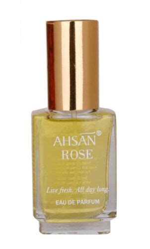 Natural Attar Perfume Ahsan Rose Attar Full EAU DE Spray Bottle Parfume