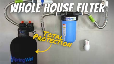 THE BEST SpringWell CF Whole House Water Filter System Review