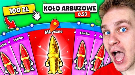 WydaŁem 200 ZŁ 🤑 Na Nowe KoŁo ⚠️ Arbuzowe Skiny 🍉 Mityczne 🎁 Z