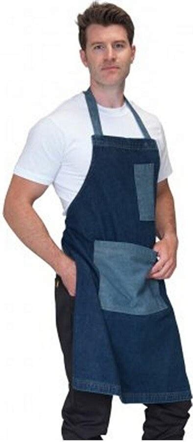 Dennys Heavyweight Denim Pocket Bib Apron Shopstyle