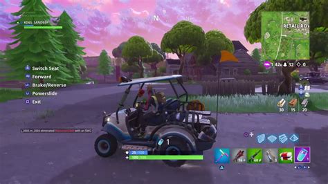 New Season 5 Vehicle Gameplat In Fortnite Battle Royale Youtube