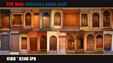 Artstation 220 Door Reference Photo Pack Resources