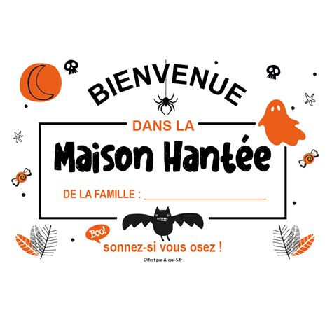 Pancarte D Invitation Halloween A T L Charger Gratuitement