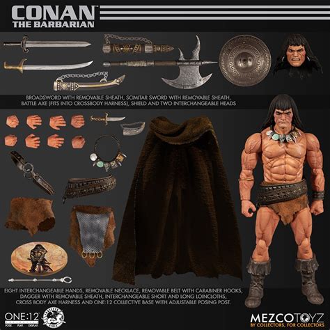 Mezco Toys Conan The Barbarian One12 Action Figure