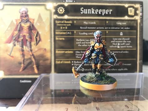 Spoiler Sun Class Our First Unlocked Character Gloomhaven