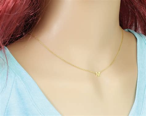 Meghan Markle Initial necklace Letter Necklace Gold Plated | Etsy