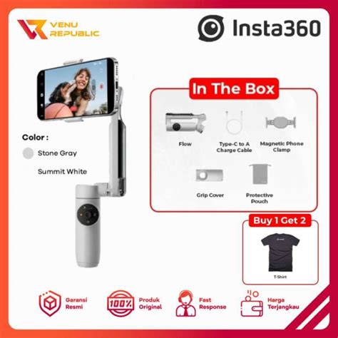 Promo Insta Flow Gimbal Stabilizer Smartphone Insta Flow