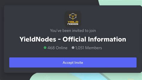 Yield Nodes New Oficial Discord Server Just Launched With Q A Section