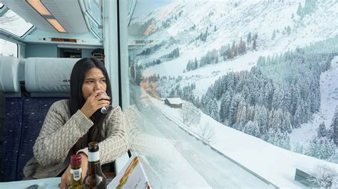 Glass Ceiling Train Switzerland | Shelly Lighting