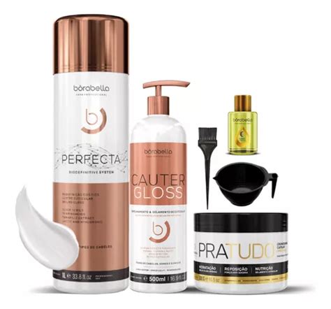 Kit Progressiva Borabella Perfecta 1l Cauter Gloss Pratudo