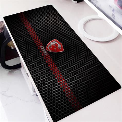 Msi Mouse Pad Large Xxl Gamer Anti Slip Rubber Pad Gaming Mousepad To