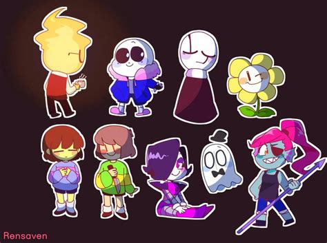 Undertale Chibi By Rensaven On Deviantart