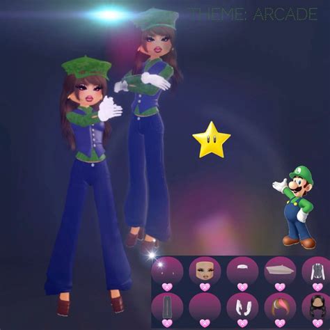 Dress To Impress Arcade Video Game Luigi In 2024 Arcade Video