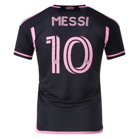 Lionel Messi Inter Miami CF 2024 Authentic Away Jersey by Adidas
