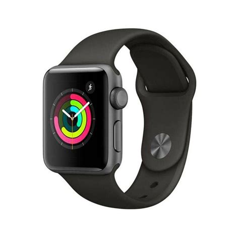 Apple Watch Series 3 GPS 38 mm Caixa cinza espacial de alumínio