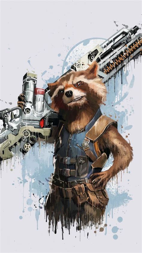 Gardens Of The Galaxy Rocket Raccoon Wallpaper