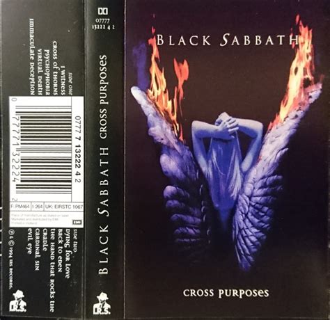 Black Sabbath - Cross Purposes (1994, Cassette) | Discogs