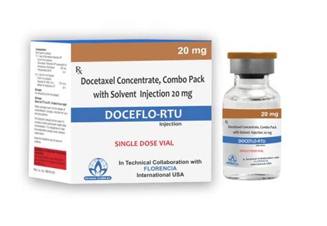 Doceflo RTU Docetaxel Concentrate Injection Manufacturer In India