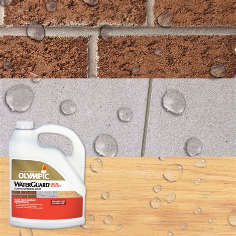 Olympic Waterguard Concrete Olympic Clear Concrete Sealer Semi Gloss