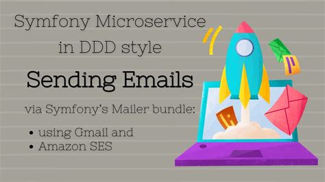 Symfony Microservice In Ddd Style Sending Emails Via Mailer Bundle