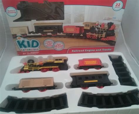 Kids Connection 22 Piece Train Set Battery Operated Kidconnection