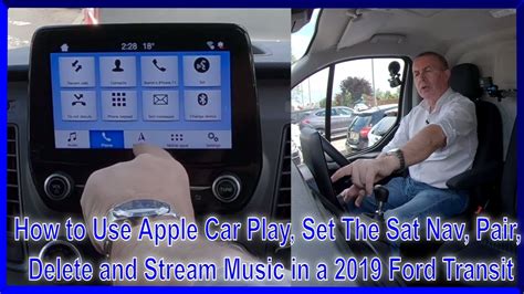 How To Use Apple Car Play Set The Sat Nav Pair Delete And Stream