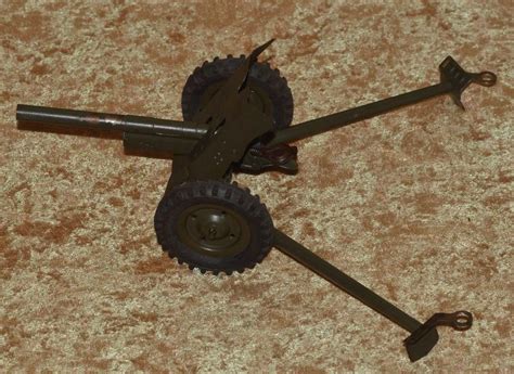 Pre WWII German Model PAK 36 37mm Anti Tank Gun By Hausser In Toys