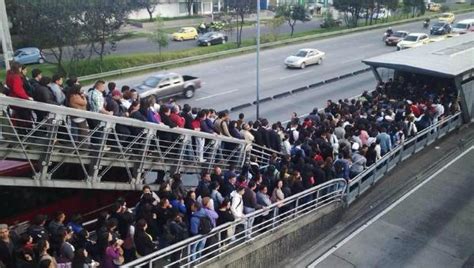 Cerca de dos horas duró el bloqueo de Transmilenio que realizaron 50