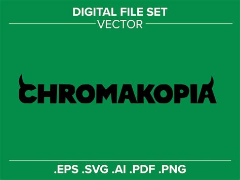 Tyler The Creator Chromakopia Vector Logo File Set Scale To Any Size