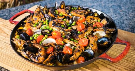 Paella Aux Fruits De Mer Zeste