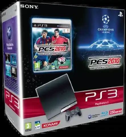 Sony PlayStation 3 Slim PES 2010 Bundle [FR] - Consolevariations