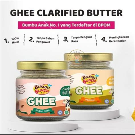 Jual Ghee Butter Mpasi Bumbu Bunda By Elia Shopee Indonesia