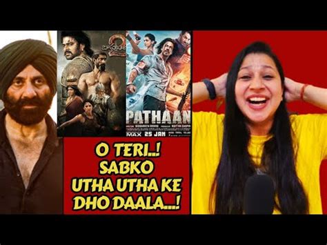 Gadar 2 BEATS Pathaan Baahubali KGF Gadar 2 Box Office Collection