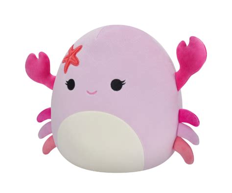 Squishmallow In Cailey Pink Crab With Starfish Toys Toys At Foys