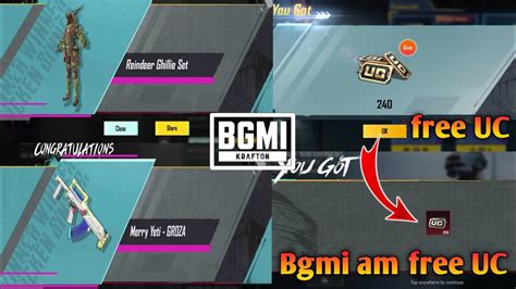 BGMI NEW 2024 BONUS UC EVENT IS HERE BGMI FREE UC TRICK Progame