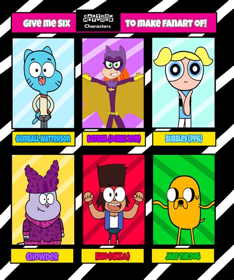 Six Cartoon Network Fan Arts By Jtmx123 On Deviantart