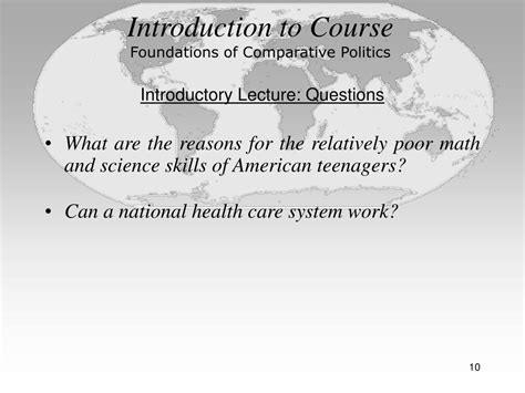 Ppt Pols Foundations Of Comparative Politics Powerpoint