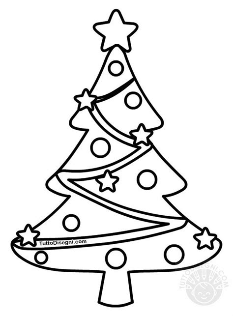 Albero Di Natale Disegno Tuttodisegni