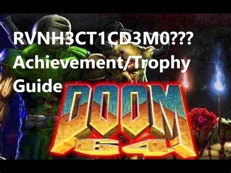 Doom 64 Trophy Guide
