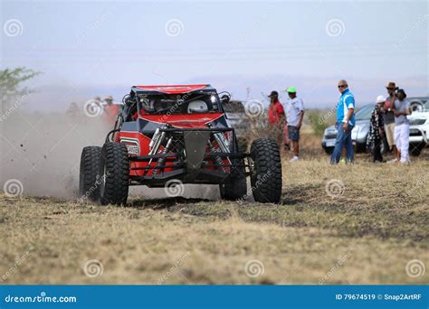 Speeding Red Hellcat Rally Car Front View Editorial Stock Image Image