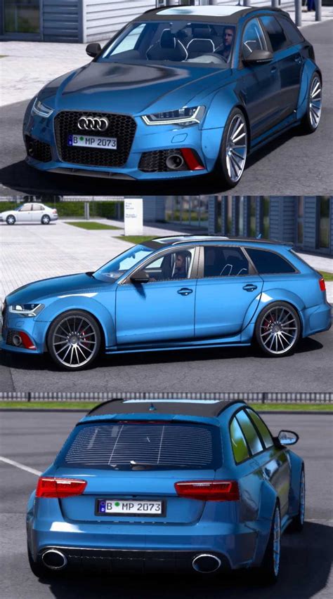 Audi Rs6 C7 Avant 2016 V1 3 1 50 Ats Ets2 Mody Ats Mod