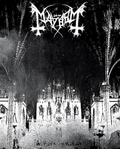 Mayhem Mayhem Black Metal Black Metal Art Music Wallpaper