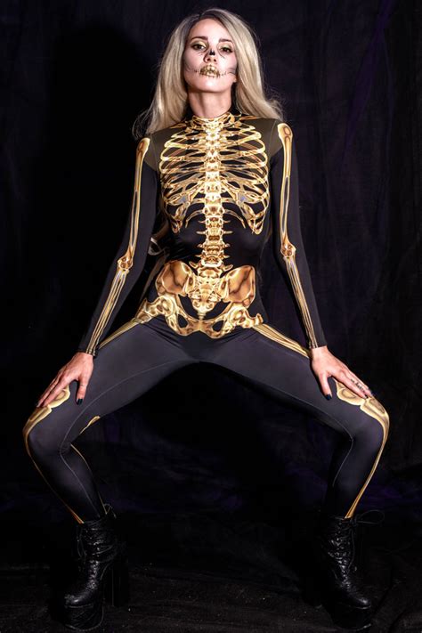 skeleton sexy costume 1