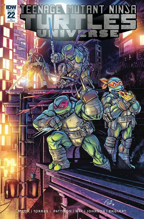 Teenage Mutant Ninja Turtles Universe Copy Cover Fresh Comics