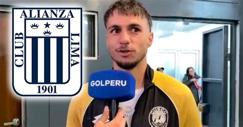 Alianza Lima Felipe Rodr Guez No Se Contuvo Y Se Dirigi A