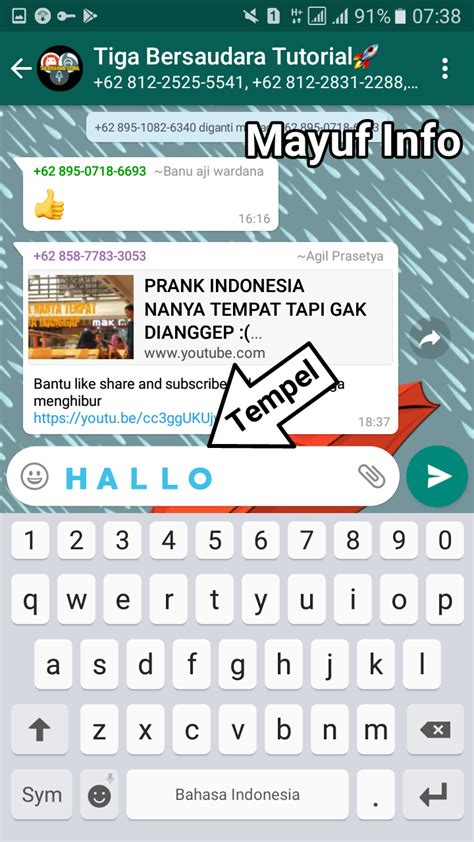 Cara Membuat Tulisan Warna Di Whatsapp Ide Perpaduan Warna