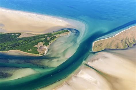 Insel Hiddensee Aus Der Vogelperspektive Naturschutzgebiet